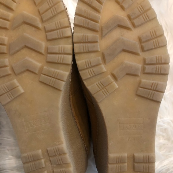 Toms Desert Wedge Bootie sz 9 - Picture 4 of 4